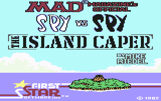 Spy vs. Spy screenshot 3 for Commodore 64